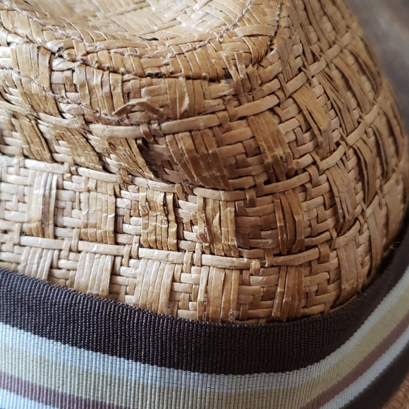 Henschel Hat Co. USA fedora straw hat - Picture 8 of 8